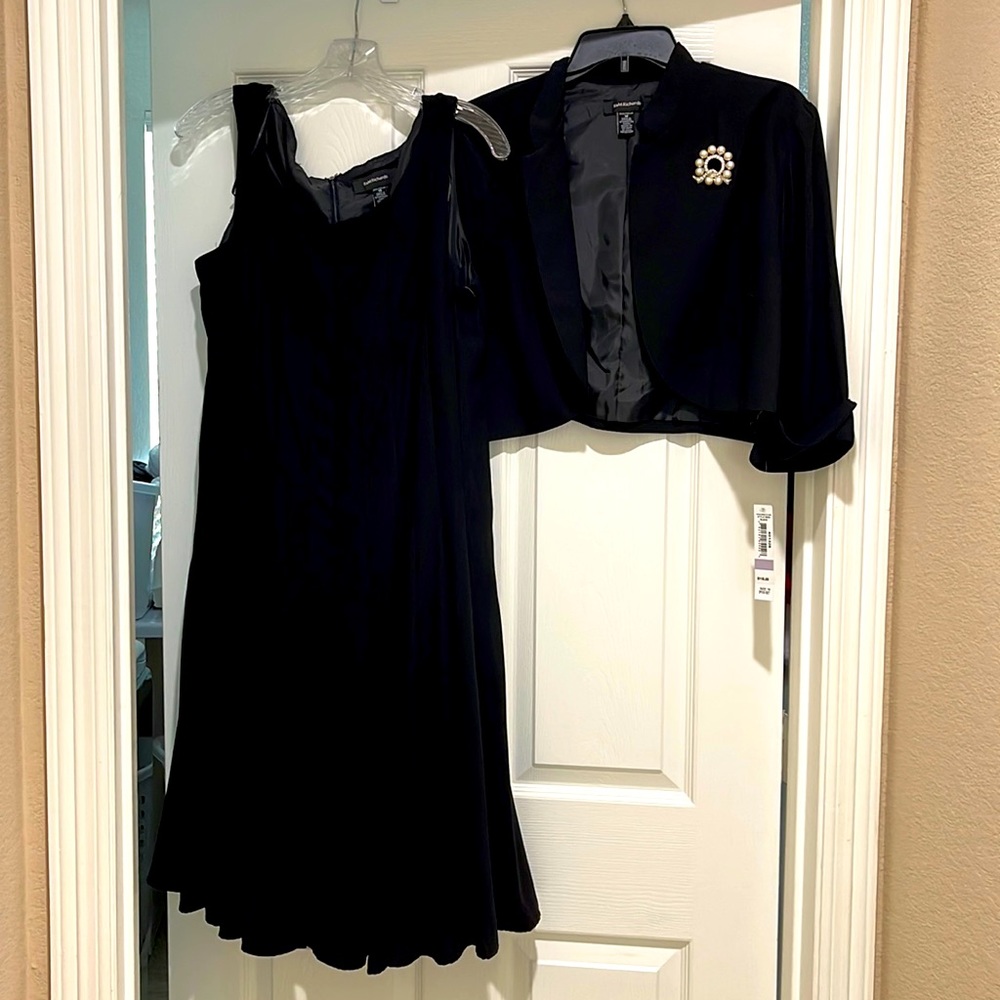 2 piece black dress great for any occasion